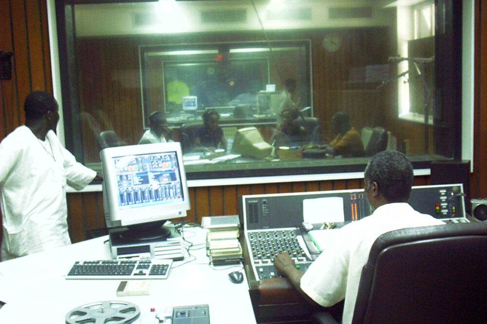 Radiostation in Benin