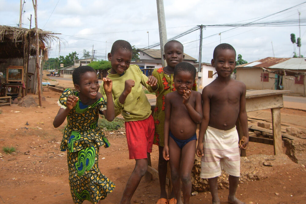 Afrikanische Kinder